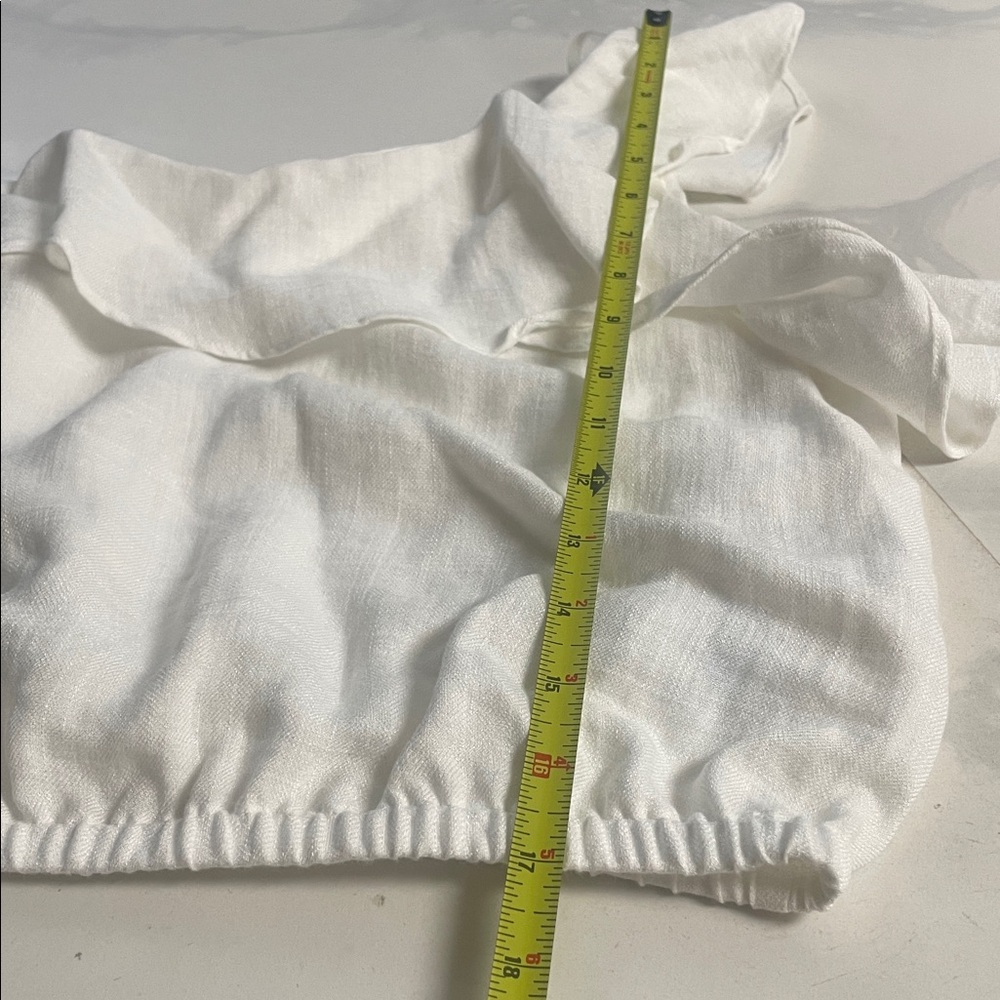 ASTR One Shoulder Ruffle Crop Top - Picture 3 of 6